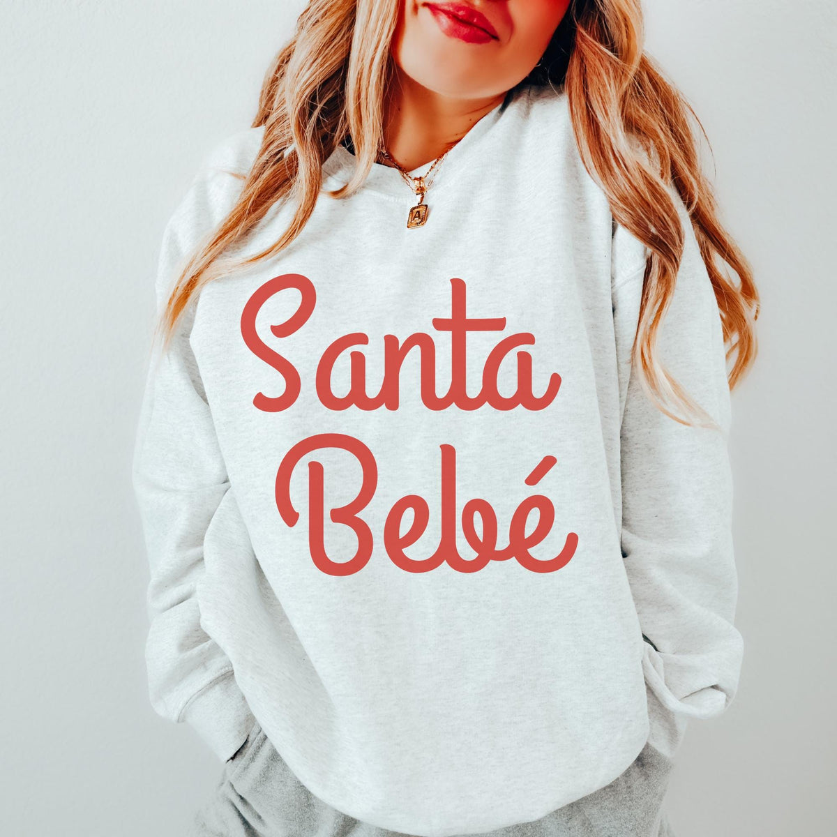 Santa Bebe Sweatshirt Funny Santa Shirt Santa Sweatshirt Santa Crewneck Funny Christmas Sweatshirt Funny Holiday Shirt Sweatshirt – Feel-Good Design · High-Quality Print