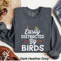 Bird Sweatshirt Easily Distracted By Birds Sweater Bird Lover Gift Bird Watching Shirt Bird Watcher Gift Birding Shirt Nature Lover Sweatshirt – Warm & Stylish · Must-Have Style