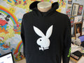 Vintage PLAYBOY Magazine Black Hoodie Sweatshirt M Hoodie – Cozy Vibes · Great Gift For Fans
