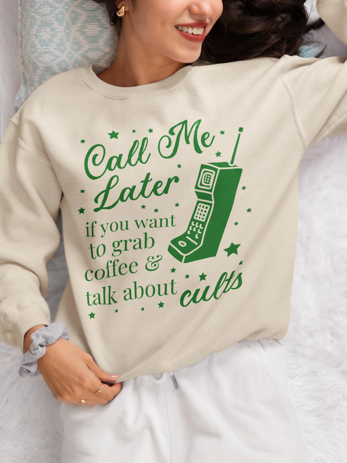 Funny Cult History Sweatshirt Morbid History Social Studies Crewneck with Stars Womens History Gift Spooky History and Coffee Lover Gift Sweatshirt – Feel-Good Design · Perfect For Daily Wear