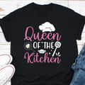 Queen Of The Kitchen Shirt Gift For Wife Gift For Mom Baking Queen Shirt Funny Baker Shirt Baking Lover Gift Chef Mom Shirt Graphic Tee – Bold Style · Trending Graphic Apparel