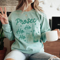 Prosec Ho Ho Ho Sweatshirt Christmas Sweatshirt Holiday Sweatshirt Womens Christmas Sweatshirt Christmas Sweater Sweatshirt – Bold Style · Trending Graphic Apparel