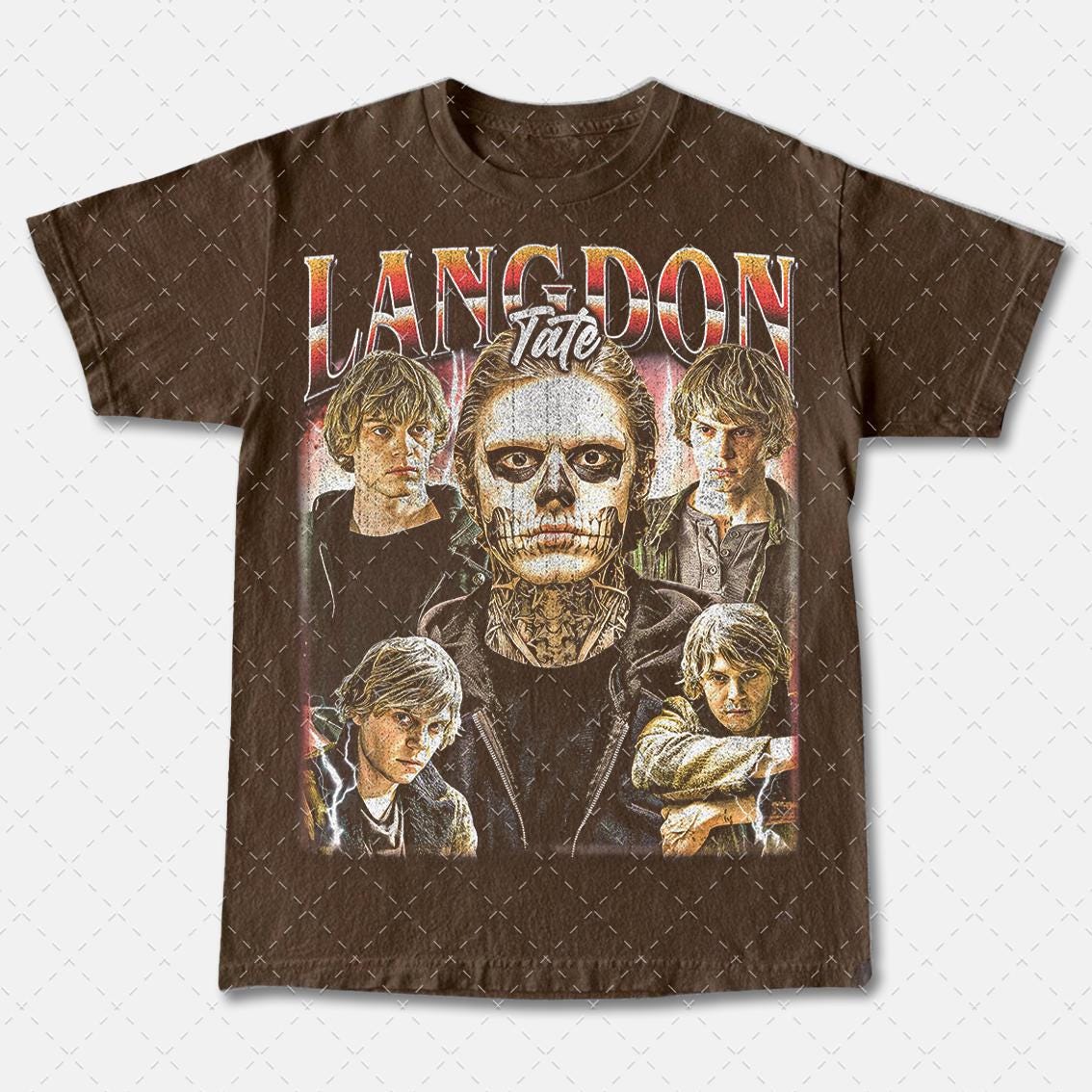 Vintage 90s Evan Peters Tate Langdon Tee Tate Langdon T shirt Tv Series Unisex T Shirt Retro TV Merch Graphic Tee Pop Culture Shirt Graphic Tee – Cozy Vibes · Great Gift For Fans