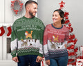 Personalized Cat Christmas Ugly Sweater Walking In A Whiskers Wonderland Funny Christmas Gift For Cat Owner Cat Lover Cat Mom Dad Sweater Graphic Tee – Cozy Vibes · High-Quality Print