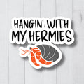 Funny Hermit Crab Sticker Hermit Crab Gift Hermit Crab Vinyl Sticker Hermit Crab Decals Hermit Crab Lover Cute Crab Sticker Crab Lover Graphic Tee – Easygoing Wear · Top Pick For Any Outfit