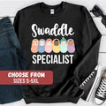 Labor And Delivery Sweatshirt NICU Nurse Sweatshirt Baby Unit Crewneck Nursery Sweatshirt Nurse Sweater Swaddle Specialist Sweatshirt Sweatshirt – Feel-Good Design · Great Gift For Fans