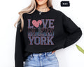 New York City Sweatshirt Unisex Sweatshirt NYC Crewneck Big Apple Pullover Cityscape Jumper Urban Fashion Top Sweatshirt – Bold Style · High-Quality Print