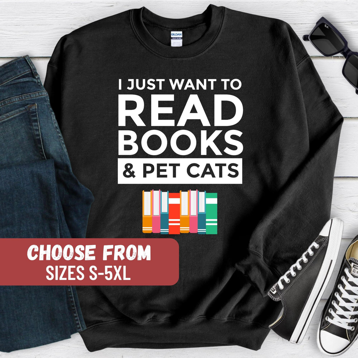 Reading Sweatshirt Book Sweatshirt Book Sweater Book Lover Gift Librarian Crewneck Book Hoodie Librarian Hoodie Reading Gift Hoodie – Everyday Comfort · Must-Have Style