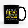 Math Teacher Mug Math Teacher Appreciation Gift Funny Math Teacher Coffee Cup Gift Mug For Math Teacher Math Teacher Cup Math Lover Graphic Tee – Soft Feel · Great Gift For Fans