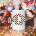 Personalized Monogrammed Coffee Mug Holiday Coffee Mug Christmas Gifts Custom Gift Personalized Gift Gifts Under 30 Graphic Tee – Everyday Comfort · High-Quality Print