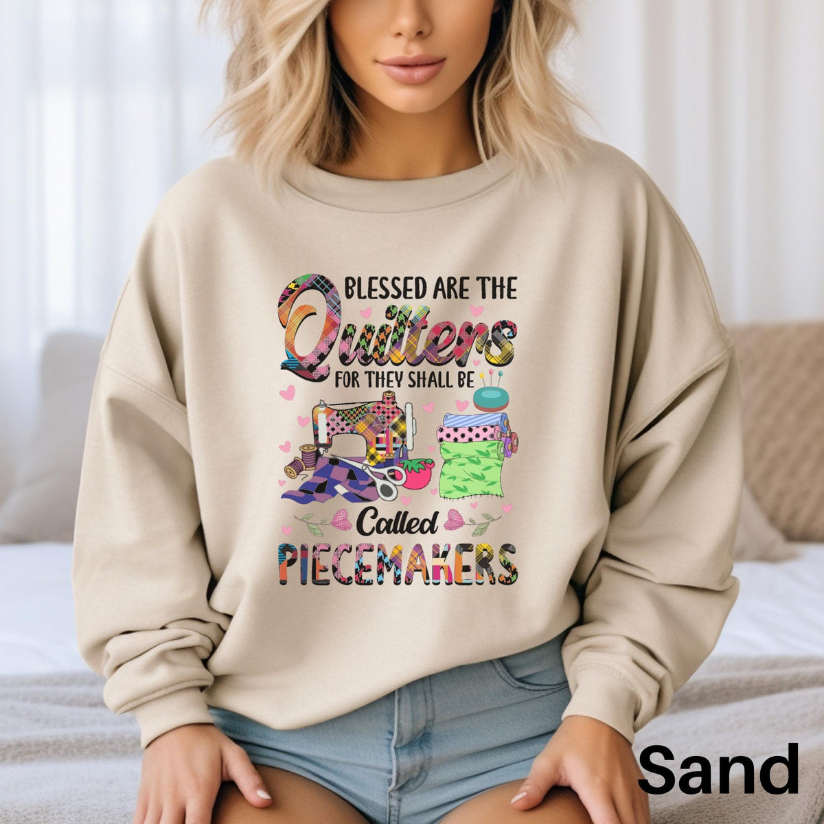 Blessed Are The Piecemakers Shirt Quilter Gift Sewing Lover Gift Fabric Lover Shirt Quilter Gift Quilting Shirt Seamstress Gift Graphic Tee – Fan Favorite · Trending Graphic Apparel