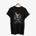 Skeleton Swinging T shirt Crescent Moon Tshirt Rocker Hands Tee Punk Rock Fashion Alternative Rocker Style Grunge Aesthetic Outfit Graphic Tee – Everyday Comfort · Trending Graphic Apparel