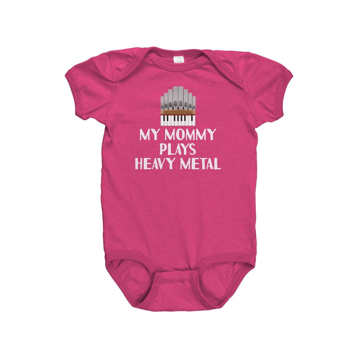 Organist Baby Bodysuit Church Organ Baby Gift Baby One Piece Pipe Organ My Mommy Plays Heavy Metal Baby Shower Gift Idea Graphic Tee – Fan Favorite · Perfect For Daily Wear