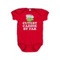Golf Baby Bodysuit Golfer Baby Gift Caddie Baby Onepiece Cutest Caddie By Far Baby Shower Gift Idea All Cotton Graphic Tee – Warm & Stylish · High-Quality Print