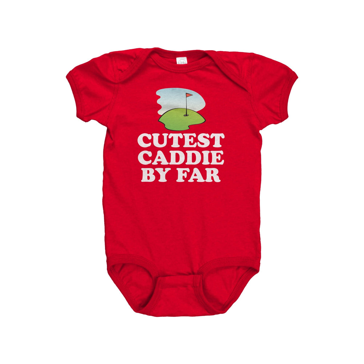 Golf Baby Bodysuit Golfer Baby Gift Caddie Baby Onepiece Cutest Caddie By Far Baby Shower Gift Idea All Cotton Graphic Tee – Warm & Stylish · High-Quality Print