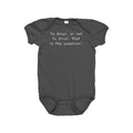 Playwright Baby Bodysuit Shakespeare Parody Baby Gift Theater Geek Baby Onepiece To Drool or Not to Drool All Cotton Graphic Tee – Premium Graphic · Perfect For Daily Wear