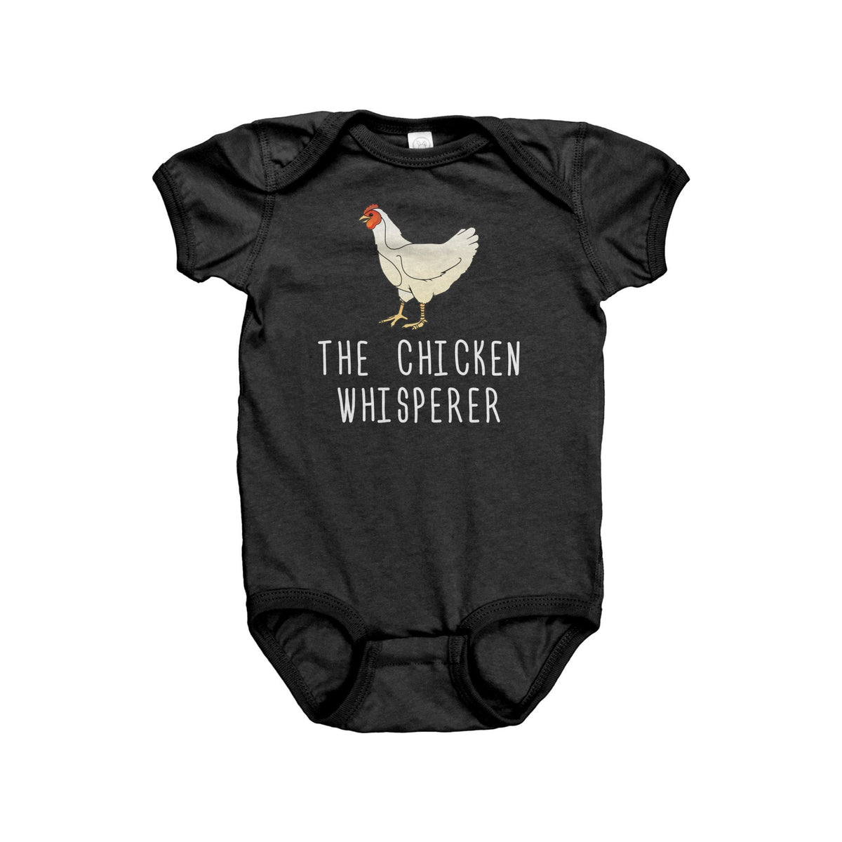 Chicken Farmer Baby Bodysuit Cute Chicken Baby Onepiece Chicken Whisperer Baby Shower Gift Idea First Birthday Graphic Tee – Bold Style · Must-Have Style