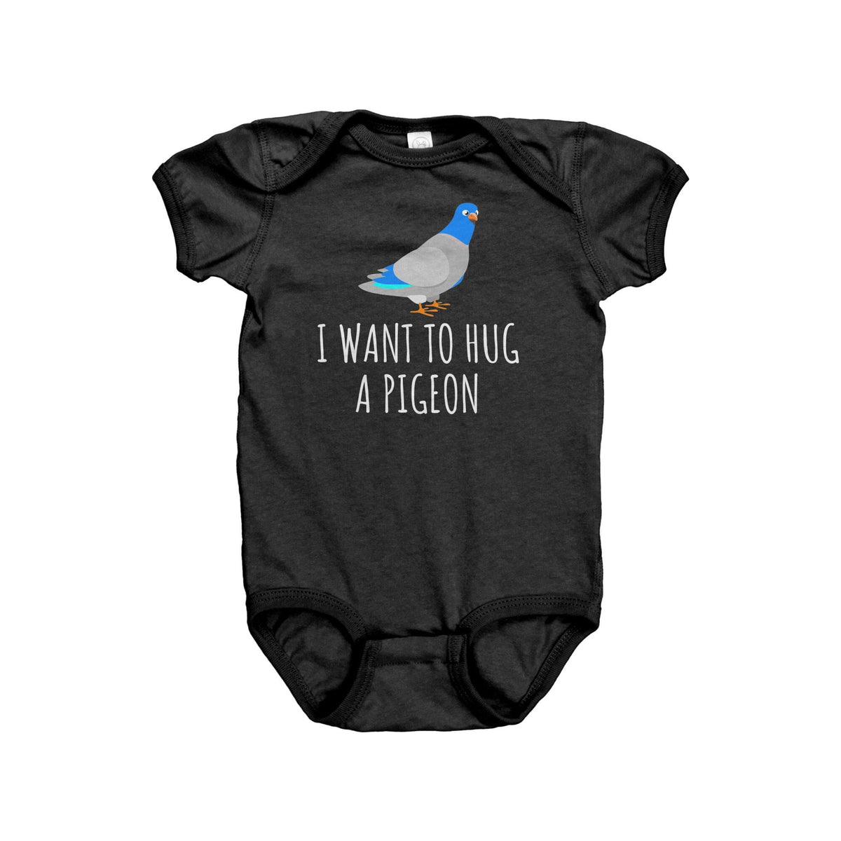 Pigeon Baby Bodysuit Pigeon Baby Gifts Pigeon Lover Baby Shirt Baby Onepiece I Want To Hug A Pigeon Graphic Tee – Fan Favorite · Trending Graphic Apparel