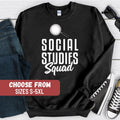 Social Studies Sweatshirt History Teacher Gifts History Teacher Appreciation Back To School Hoodie History Teacher Shirt Historian Gift Hoodie – Feel-Good Design · Must-Have Style