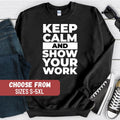 Funny Teacher Sweatshirt Teacher Gifts Teach Sweatshirt Elementary School Teacher Shirt Teacher Team New Teacher Teacher Appreciation Sweatshirt – Cozy Vibes · Top Pick For Any Outfit