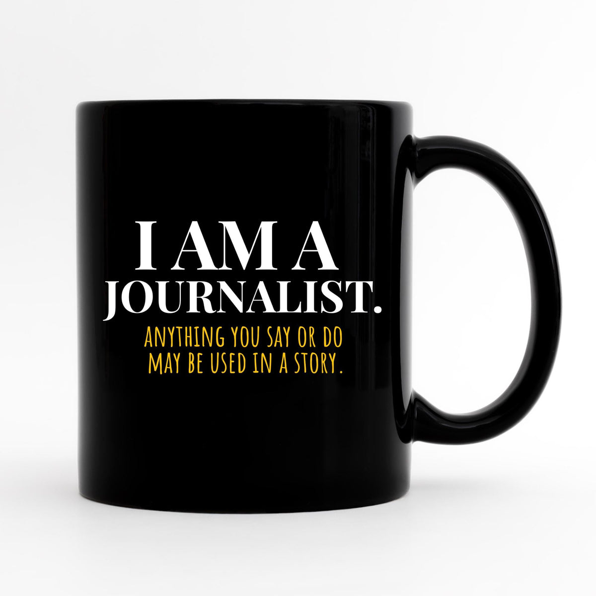 Journalist Mug Journalist Gift Journalist Gift Idea Journalist Coffee Mug Gift For Journalist Reporter Coffee Mug Reporter Gift Graphic Tee – Easygoing Wear · Top Pick For Any Outfit