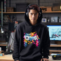Gaming Hoodie For Gamers Gaming Controller 5 Design Gaming Hoody For Dad Daughter Son Brother Xmas Gifts For Gamers Hoodie – Everyday Comfort · Trending Graphic Apparel