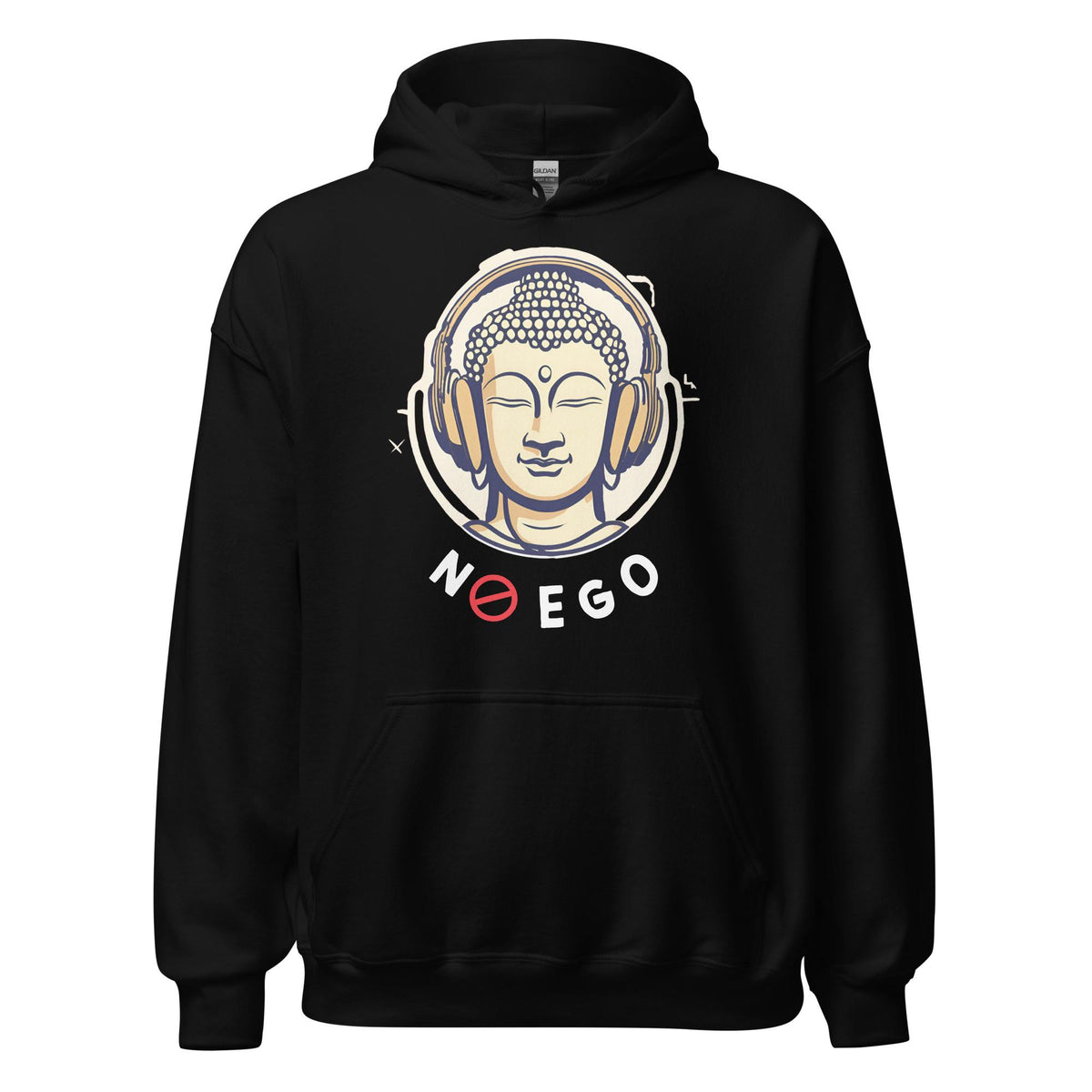 Great Buddha Hoodie Gift for Buddhist Meditation Clothing Spiritual Clothing Buddhism Print Hippie Fashion Mindfulness Boho Style Hoodie – Bold Style · Top Pick For Any Outfit