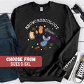 Microbiology Sweatshirt Lab Science Sweatshirt Biologist Sweatshirt Microbiologist Graduation Gift Medical Lab Tech Sweatshirt Sweatshirt – Fan Favorite · Perfect For Daily Wear