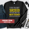 Math Teacher Sweatshirt Math Teacher Gift Math Sweatshirts Mathematician Sweaters Gift Funny Teaching Sweater Teaching Gift Math Lover Sweatshirt – Cozy Vibes · Must-Have Style