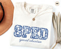 Comfort Colors Special Education Teacher Shirt Floral SPED Tshirt Toile De Jouy Teacher Appreciation Gift Special Education Squad Tee Graphic Tee – Easygoing Wear · Top Pick For Any Outfit