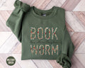 Floral Book Lovers Sweatshirt Bookworm Gift For Her Fantasy Reader Book Club Crewneck Faux Embroidered Bookish Sweater Librarian Gifts Sweatshirt – Fan Favorite · Great Gift For Fans