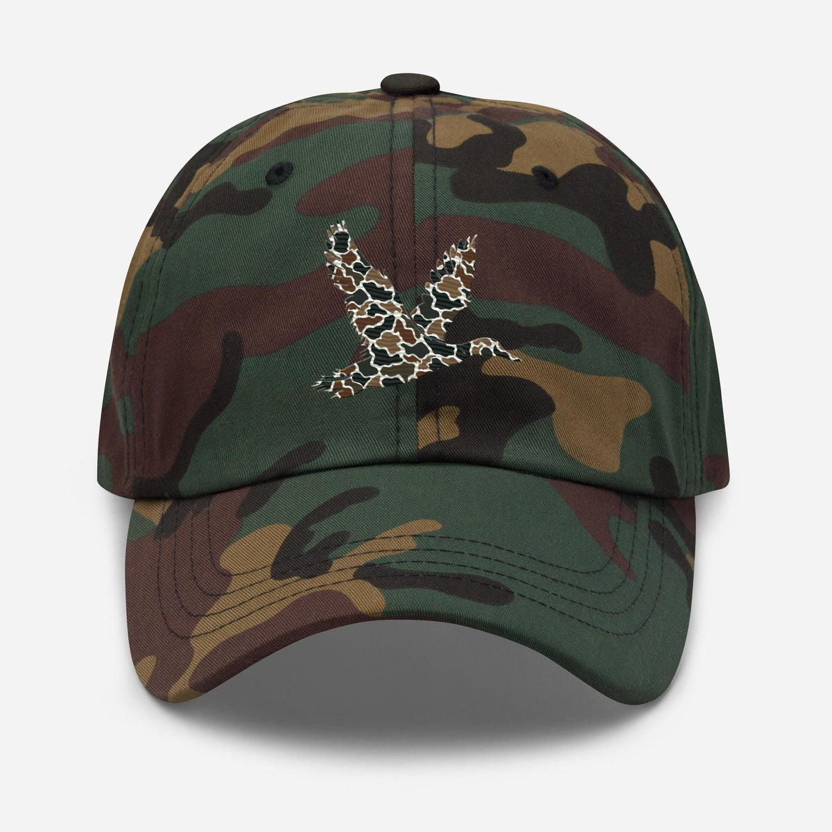 Duck Camo hat Camo duck for hunters wildlife hat fisherman hat Gift for dad gift for outdoorsman Graphic Tee – Fan Favorite · Top Pick For Any Outfit