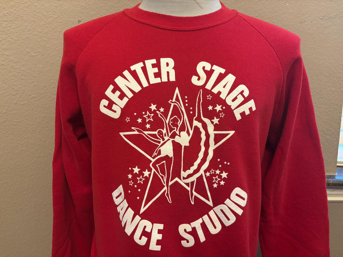 Vintage 90s Center Stage Dance Studio Crewneck Sweatshirt XL Sweatshirt – Warm & Stylish · Great Gift For Fans