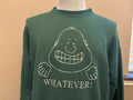 Vintage 90s Whatever Funny Cartoon Crewneck Sweatshirt L Sweatshirt – Feel-Good Design · Top Pick For Any Outfit