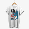 Retro Japan Animal Wolf T shirt Tattoo Art Graphic Tee Japanese Streetwear Fashion Japan Anime Lovers Gifts Graphic Tee – Feel-Good Design · Trending Graphic Apparel