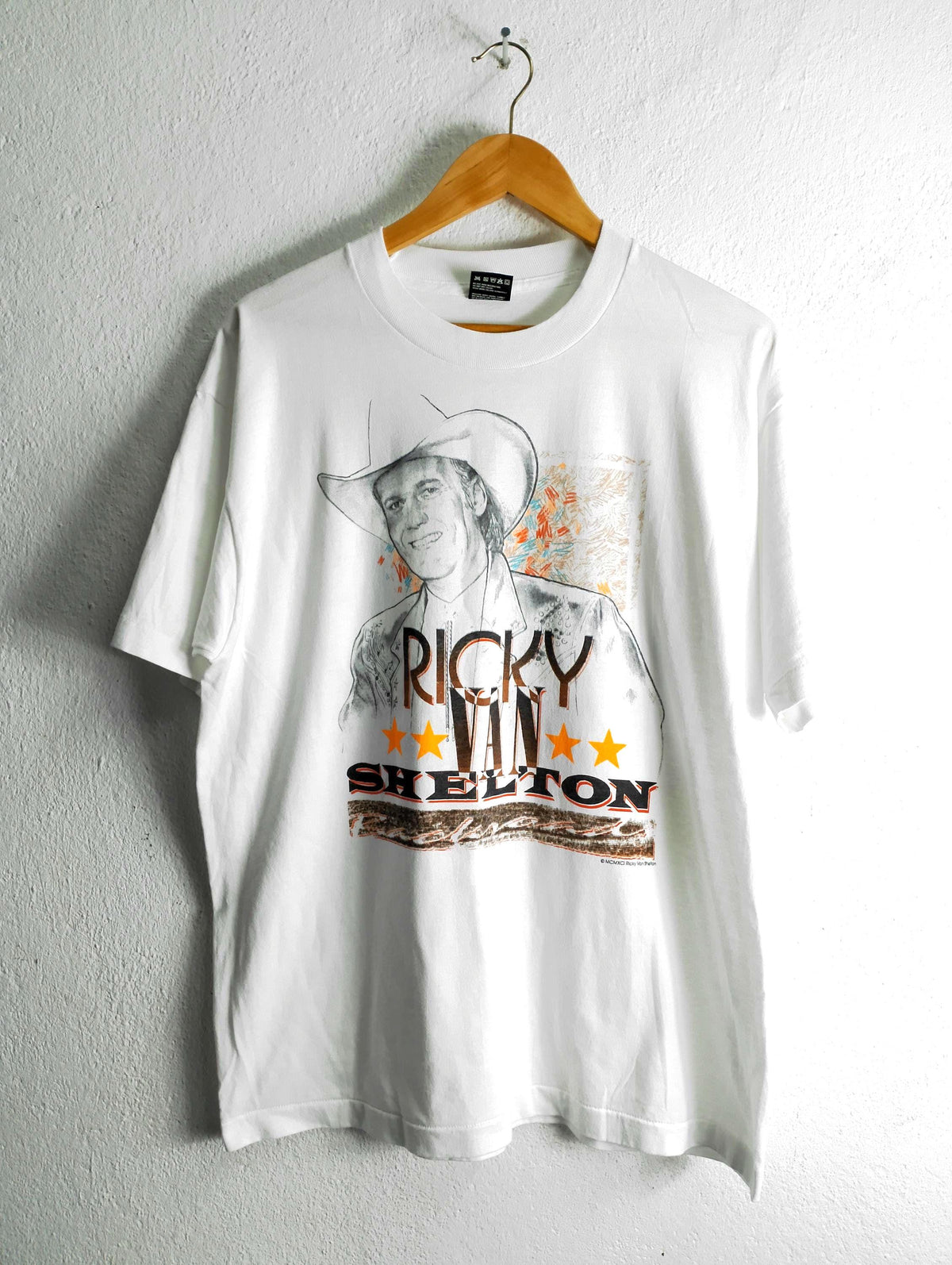 Ricky Van Shelton tour 1993 t shirt XL Graphic Tee – Easygoing Wear · Trending Graphic Apparel