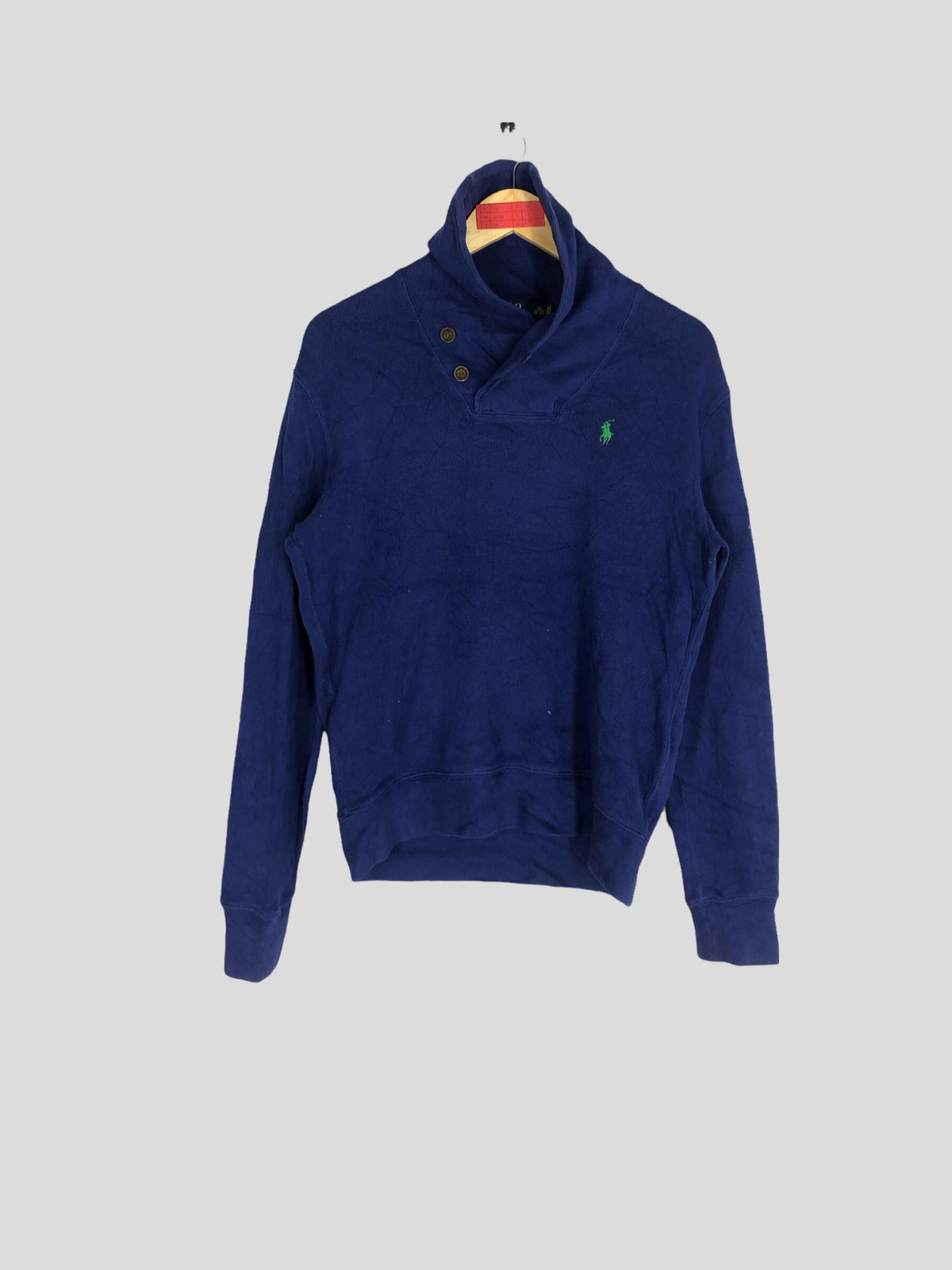 Vintage Y2K Polo Ralph Lauren Sweatshirt Polo Ralph Lauren Crewneck Polo Ralph Lauren Sweater Pullover Embroidered Logo Blue XS Sweatshirt – Fan Favorite · Top Pick For Any Outfit