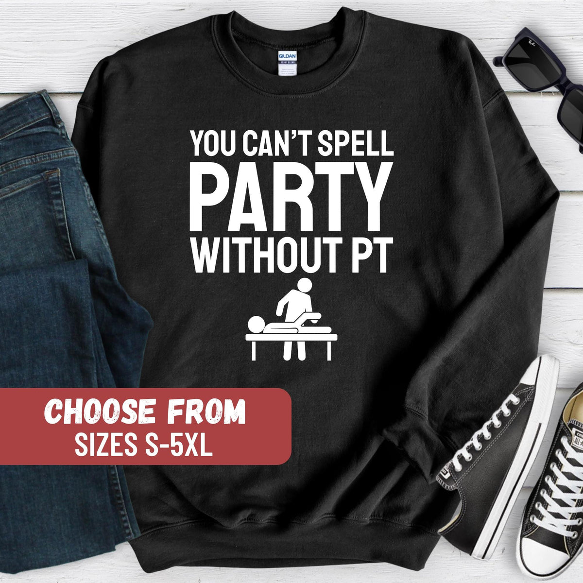 Pt Sweatshirt Physical Therapist Sweatshirt Graduation Gift For PT Physical Therapy Sweatshirt PT Graduation Gift Physiotherapy Gift Sweatshirt – Feel-Good Design · Great Gift For Fans
