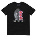Just Breath Sitting Buddha Shirt Gift Buddhism Shirt Yoga Meditation Shirts Women And Men Minimalist Shirt Buddhist Gift Namaste Tee Graphic Tee – Bold Style · Must-Have Style