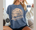 Vintage Nantucket Unisex Tshirt Nantucket Shirt Retro Graphic Tee Beach Lover Gift Coastal Apparel Graphic Tee – Everyday Comfort · High-Quality Print