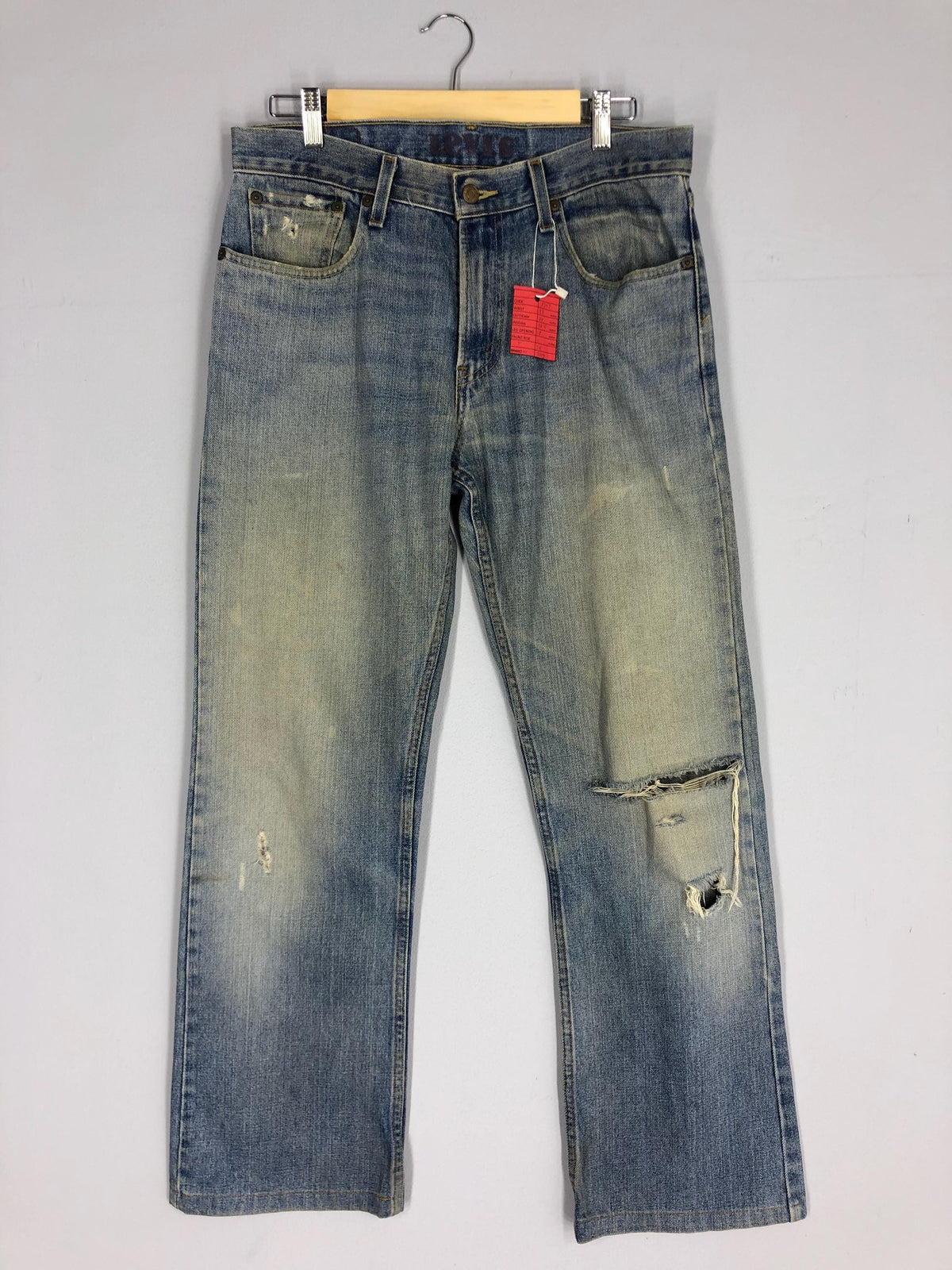 Size 32x40 Vintage Levi39s 527 Light Blue Stone Washed Jeans Levis Blue Denim 90s Levi39s Blue Jean Levis Ripped Zipper Jean Levis Denim W32 Graphic Tee – Bold Style · Trending Graphic Apparel
