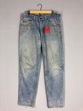 Size 33x39 Vintage Distressed Levi39s Light Blue Stone Washed Jeans Levis Blue Denim 90s Levis Blue Jean Levis Ripped Zipper Levis Denim W33 Graphic Tee – Aesthetic Look · Trending Graphic Apparel