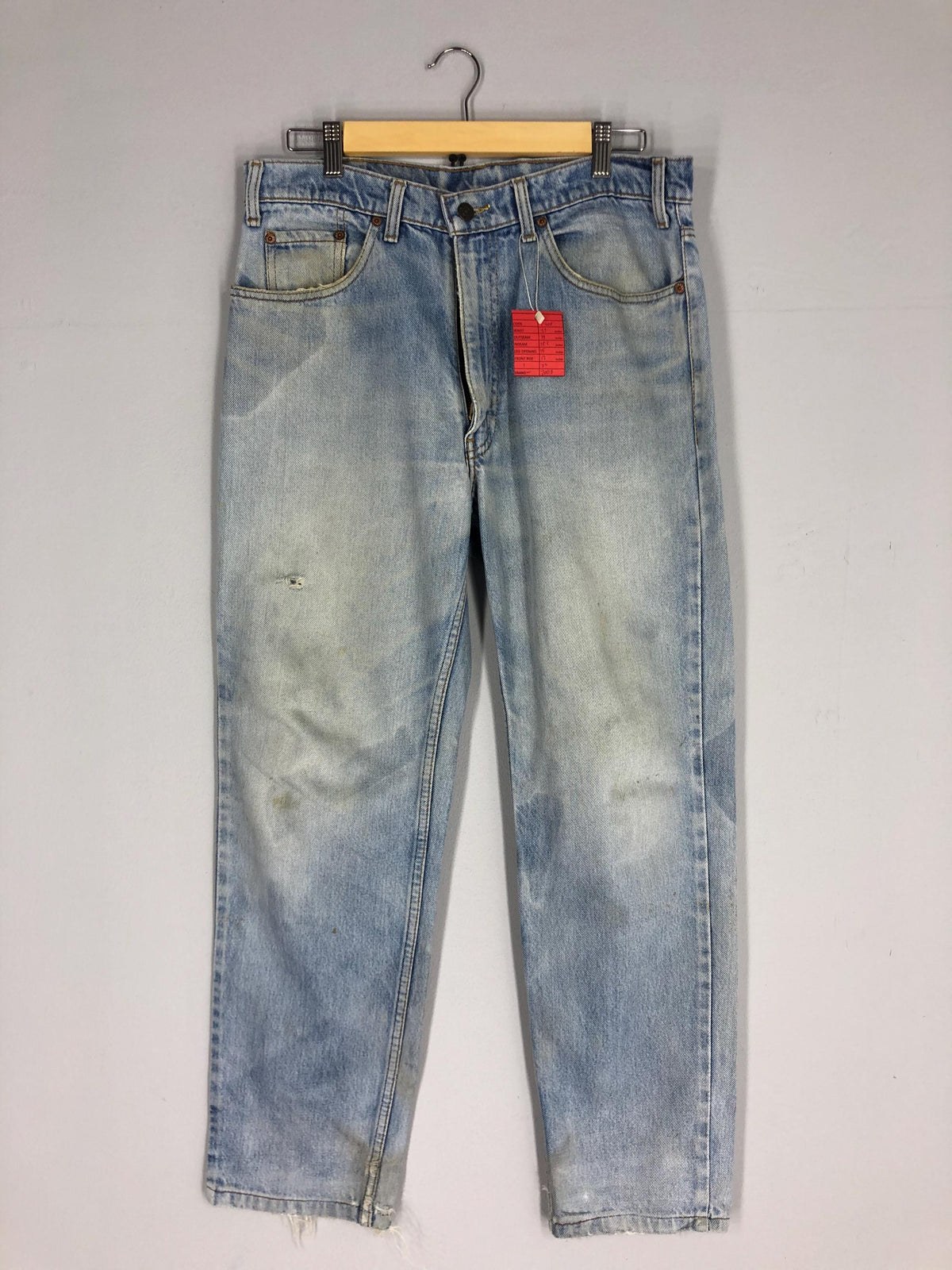 Size 33x39 Vintage Distressed Levi39s Light Blue Stone Washed Jeans Levis Blue Denim 90s Levis Blue Jean Levis Ripped Zipper Levis Denim W33 Graphic Tee – Aesthetic Look · Trending Graphic Apparel