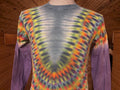 Vintage 9039s BLANK Blue Purple And Rainbow Tye Dye Long Sleeve T shirt S Graphic Tee – Premium Graphic · Must-Have Style