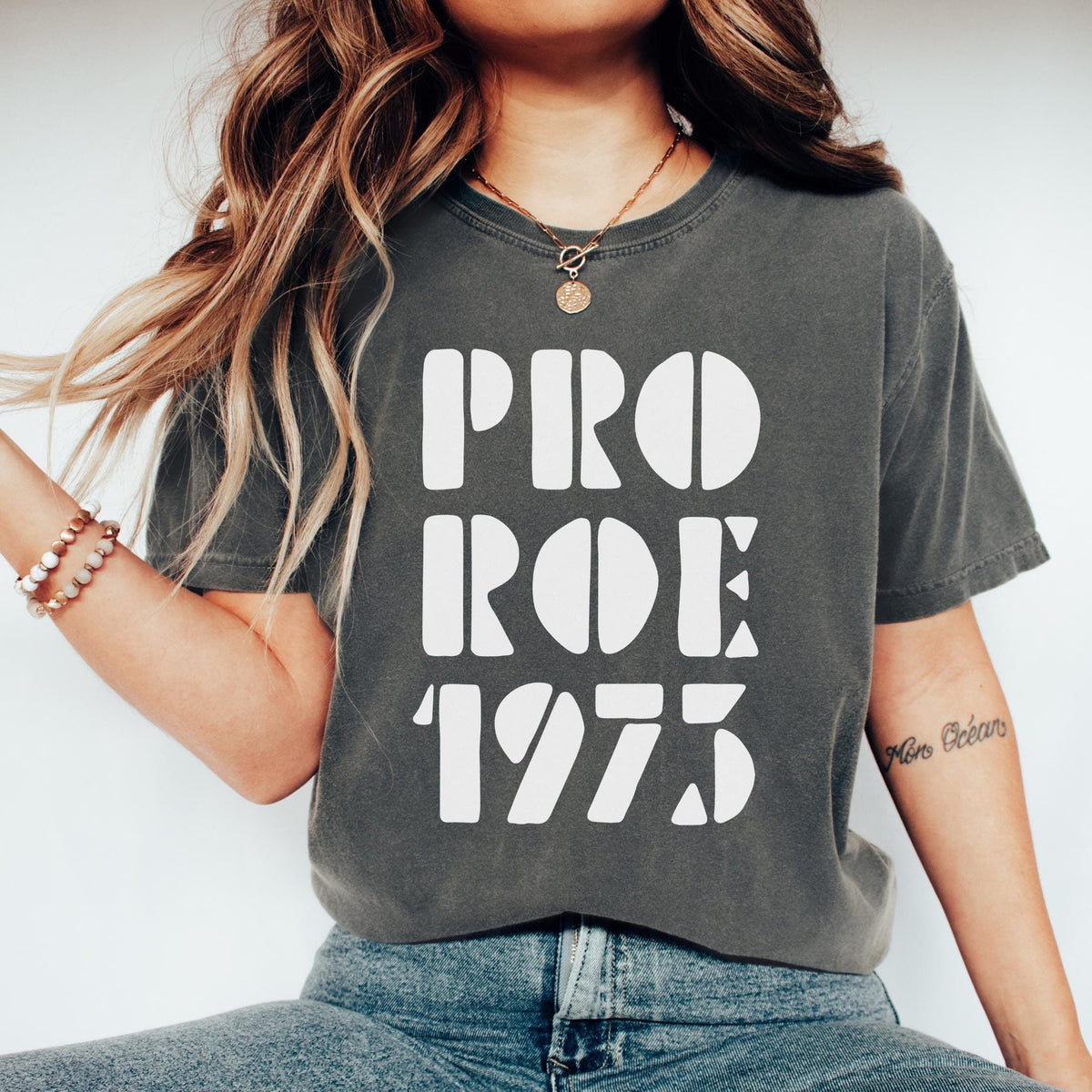 Comfort Colors Pro Roe Our Bodies Our Choice Women39s Right to Choose Pro Feminism Roe 1973 Pro Choice Shirt Women39s Fundamental Rights Graphic Tee – Easygoing Wear · Top Pick For Any Outfit