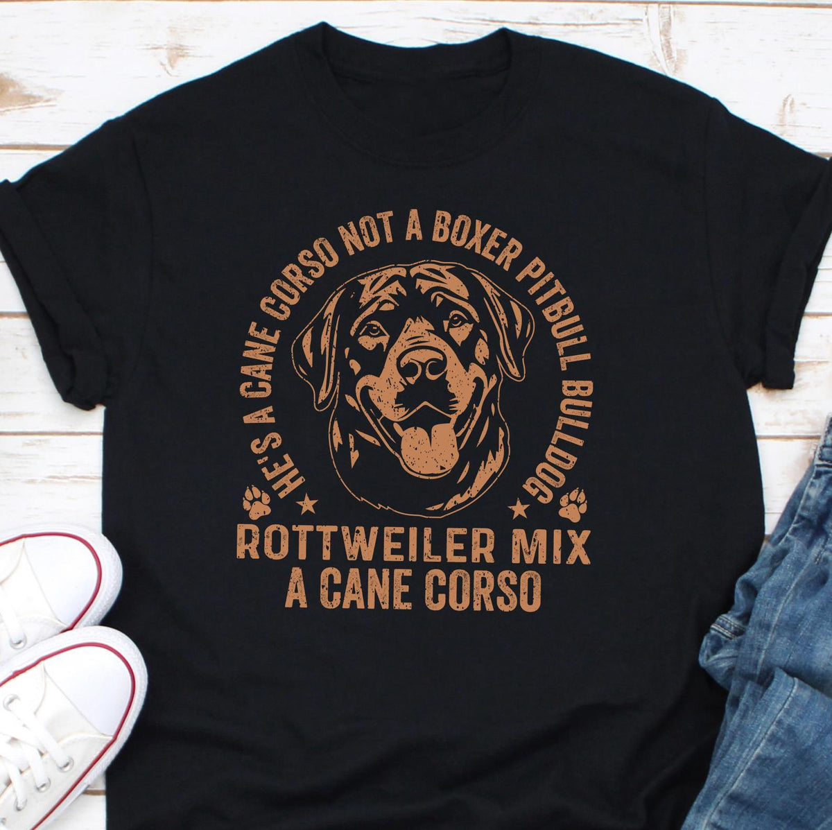 He39s a Cane Corso Not A Boxer Pitbull Bulldog Shirt Rottweiler Mix A Cane Corso Lover Shirt Cane Corso Dad Shirt Dog Lover Shirt Gift Graphic Tee – Easygoing Wear · Great Gift For Fans