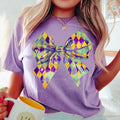 Mardi Gras Coquette Shirt Mardi Gras Tshirt Mardi Gras Shirt Fat Tuesday Shirt Fat Tuesday Tshirt Mardi Gras Party Mardi Gras Carnival Graphic Tee – Soft Feel · Great Gift For Fans