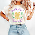 Mardi Gras Social Club Mardi Gras Tshirt Mardi Gras Shirt Fat Tuesday Shirt Fat Tuesday Tshirt Mardi Gras Party Mardi Gras Carnival Graphic Tee – Aesthetic Look · Perfect For Daily Wear