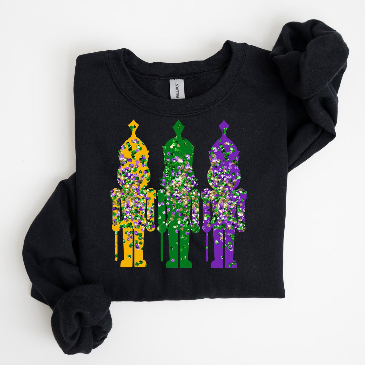 Mardi Gras Nutcracker Shirt Mardi Gras Sweatshirt Fat Tuesday Shirt New Orleans Shirt Mardi Gras Party Mardi Gras Carnival Shirt Sweatshirt – Premium Graphic · High-Quality Print