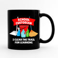 School Custodian Gift School Custodian Coffee Mug School Custodian Coffee Cup Gift For School Custodian School Custodian Appreciation Graphic Tee – Everyday Comfort · Perfect For Daily Wear